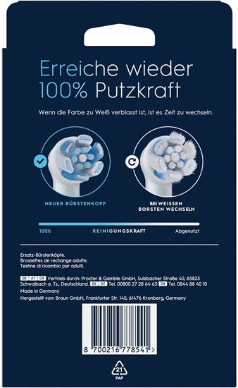 Picture of Braun Aufsteckbürste Mundpflege-Zubehör EB iO UltimReiws8er (8700216778541)