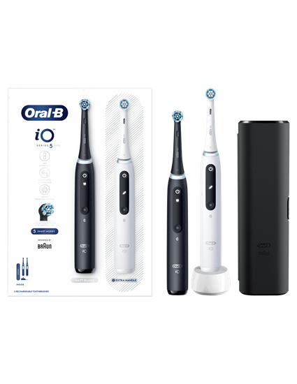 Picture of BRAUN Elektriskās zobubirstes, Matt Black+Quite White