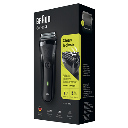 Picture of Braun Series 3- 300s black