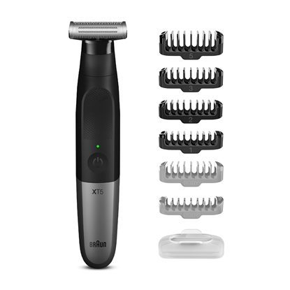 Picture of Braun Series X XT5200 Foil shaver Trimmer Black, Metallic
