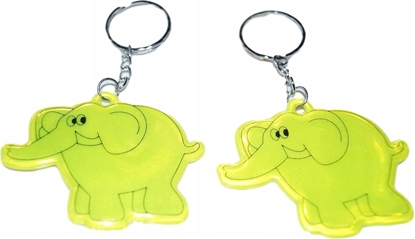 Изображение Breloczek Adar Brelok odblaskowy so blister 12szt / cena za blister