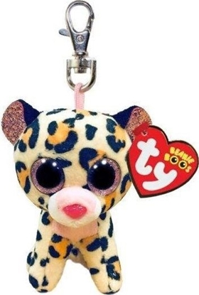 Attēls no Breloczek TY Beanie Boos Livvie - Brzowy leopard 8,5cm