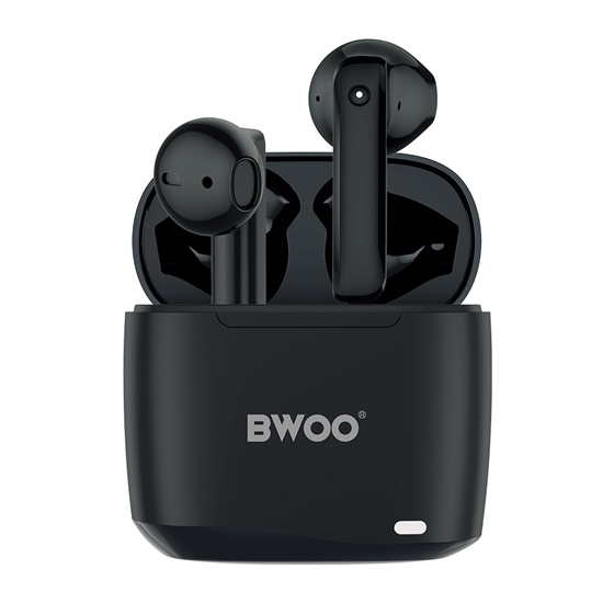 Picture of BWOO wireless TWS earphones BW94-BK black