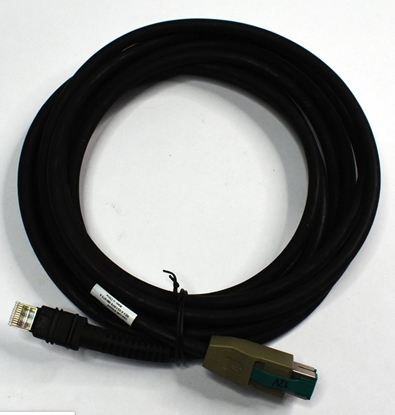 Attēls no Kabel USB Zebra USB-B - RJ-45 4.6 m Czarny (CBA-U45-S15ZAR)