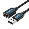 Picture of CABLE USB2.0 MALE TO FEMALE/5M BLACK CBIBJ VENTION