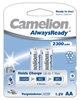 Picture of Camelion AA/HR6, 2300 mAh, AlwaysReady Rechargeable Batteries Ni-MH, 2 pc(s)