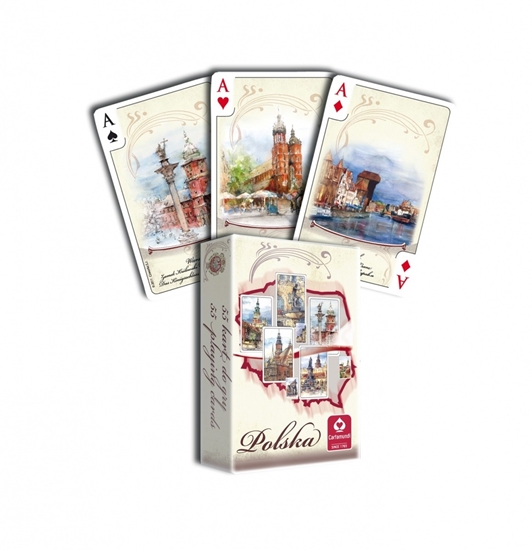 Изображение Cartamundi Karty Akwarele - Polska 55l. (1289000354)