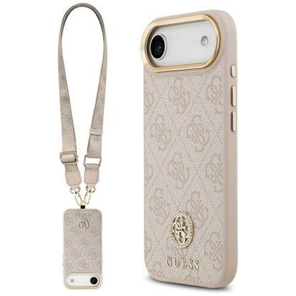 Изображение Case Guess 4G Strass Logo & Big Strap    Metal But