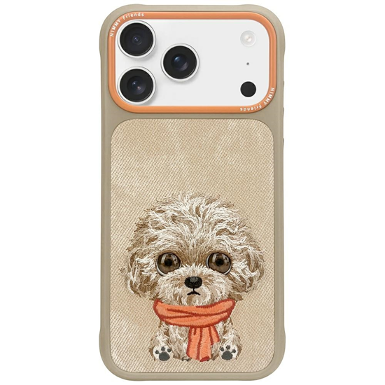 Picture of Case Nimmy Big Eyed Pet 2.0 Dog for iPhone 17 beig