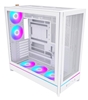 Изображение Case|MONTECH|HS01 PRO|MidiTower|Case product features Removeable HDD basket/Transparent panel|Not included|ATX|MicroATX|MiniITX|Colour White|HS01PRO(W)