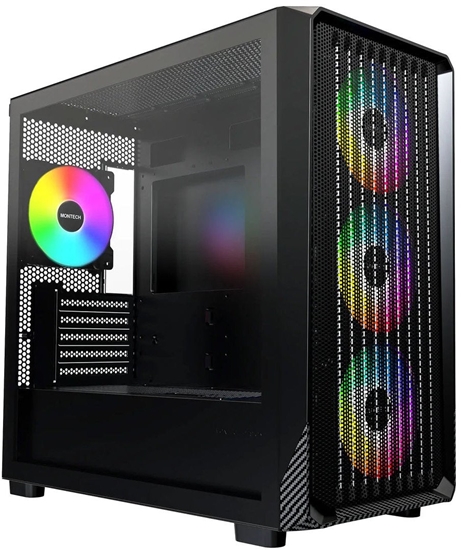 Picture of Case|MONTECH|micro ATX/Mini-ITX|Black|X5M|X5M(B)