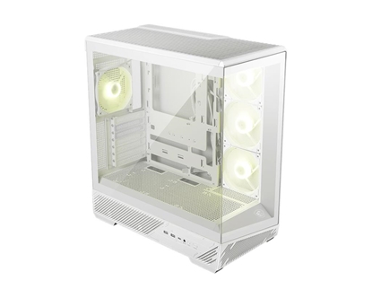 Picture of Case|MSI|ATX/micro ATX/Mini-ITX|White/Transparent|Midi Tower|MAG PANO 130R PZ WHITE|MAGPANO130RPZWHITE