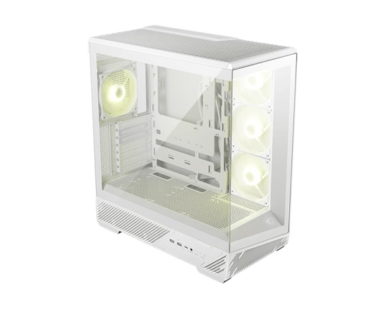 Изображение Case|MSI|ATX/micro ATX/Mini-ITX|White/Transparent|Midi Tower|MAG PANO 130R PZ WHITE|MAGPANO130RPZWHITE