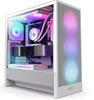 Picture of Case|NZXT|H5 FLOW RGB 2024|MidiTower|Case product features Transparent panel|Not included|ATX|EATX|MicroATX|MiniITX|Colour White|CC-H52FW-R1
