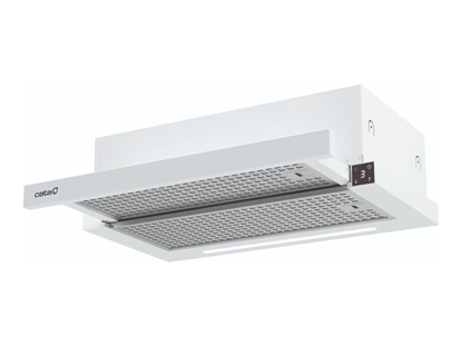 Picture of CATA Hood | TFH 6430 GWH | Telescopic | Energy efficiency class A+ | Width 59.8 cm | 391.5 m³/h | Electronic | LED | White