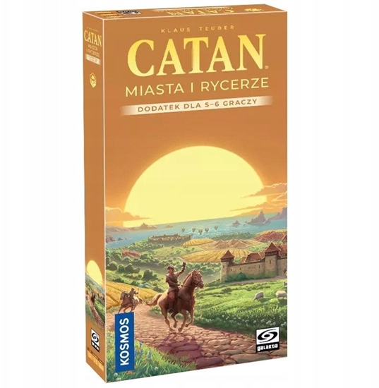 Picture of Galakta Dodatek do gry Catan: Miasta i Rycerze - Dodatek dla 5-6 graczy (edycja 2025)