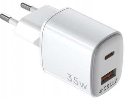 Изображение CELLY UP TC 1 USB 1 USB-C 35W WH
