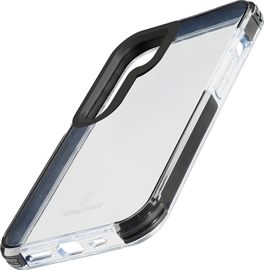 Изображение Cellular Line Cellularline Tetra Force Strong Guard - Etui Samsung Galaxy S24+ z powok MICROBAN (przezroczysty)