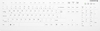 Picture of Cherry AK-C8112 tastatūra Medicīnisks USB QWERTZ Vācu Balts