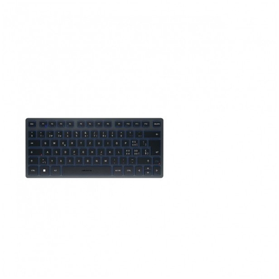 Picture of Cherry KW 7100 MINI BT tastatūra Universāls Bluetooth sistēma QWERTZ Swiss Zils
