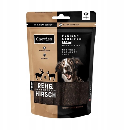 Изображение Chewies Meat Strips Soft Maxi Sarna & Jele 150g