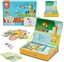 Attēls no Classic World CLASSIC WORLD Ukadanka Magnetyczna Zwierzta Tablica Klocki Puzzle Pami 60 el.