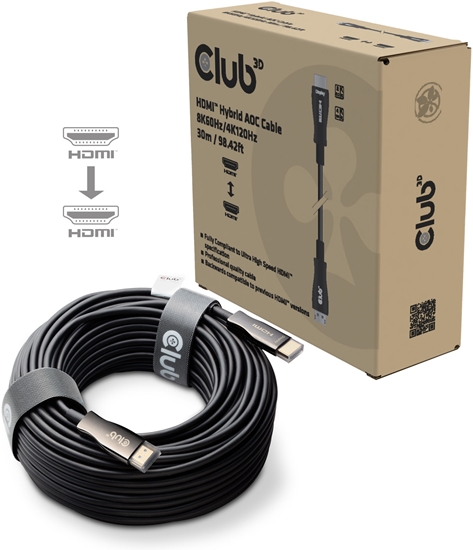 Изображение CLUB3D CAC-1392 kabel HDMI 30 m HDMI Typu A (Standard)