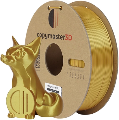 Attēls no Copymaster3D PLA Silk filament for 3D printer, 1.75 mm, gold