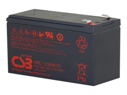 Picture of CSB Battery Battery 12V 9Ah 34W Pb F2 | HRL1234W