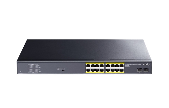Picture of Cudy GS1020PS2 16-Port Gigabit PoE+ Switch 2 Gigabit SFP Ports 200W