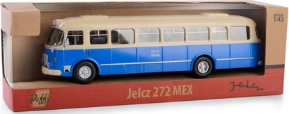 Изображение Daffi Kolekcja PRL Jelcz 272 autobus niebieski