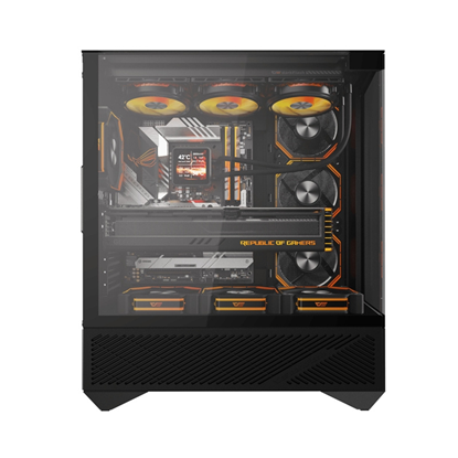 Изображение Darkflash DY460 computer case (Black) + 4 ARGB fan