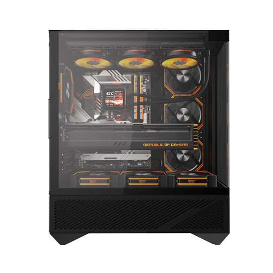Изображение Darkflash DY460 computer case (Black) + 4 ARGB fan