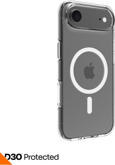 Picture of dbramante1928 Iceland Ultra - Hintere Abdeckung fur Mobiltelefon - kompatibel mit MagSafe - D3O, Kunststoff - klar