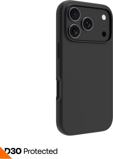 Picture of dbramante1928 Iceland Ultra - Hintere Abdeckung fur Mobiltelefon - kompatibel mit MagSafe - D3O, Kunststoff - Schwarz