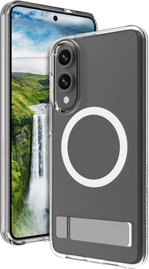 Picture of dbramante dbramante1928 Iceland Ultra Tylny pokrowiec na telefon komórkowy stojak D3O przezroczysty fur Samsung Galaxy S25 Edge