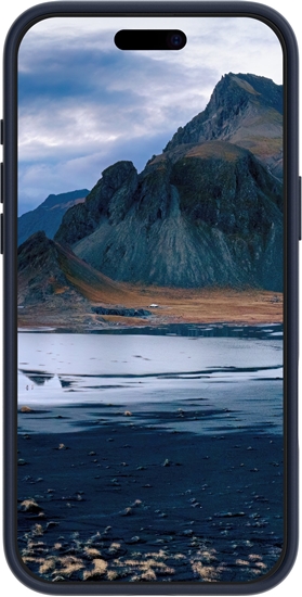 Picture of dbramante dbramante1928 Iceland Ultra - Tylny pokrowiec na telefon komórkowy - Stojak - kompatybilny z MagSafe - D3O, Kunststoff - niebieski - do Apple iPhone 16