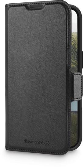 Изображение dbramante1928 Oslo Pro - iPhone 16 - Black, Folio, Apple, iPhone 16, 15.5 cm (6.1"), Black