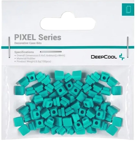 Изображение DeepCool PIXEL, Universal, Other, Rubber, Green, 9.8 g, 100 pc(s)