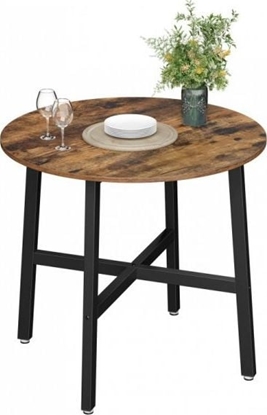 Attēls no Dekoracja domu Stolik kuchenny rustykalny LOFT 80 cm