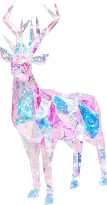 Picture of Dekoracja witeczna Beliani Dekoracja ogrodowa LED renifer 90 cm wielokolorowy POLARIS