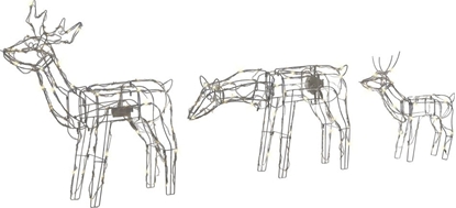 Picture of Dekoracja witeczna Shumee renifer