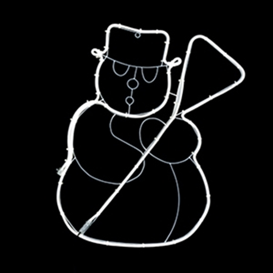 Picture of Dekors Sniegavīrs 240LED 57xh78cm balts