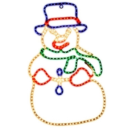 Picture of Dekors Sniegavīrs ar 288 LED h76cm