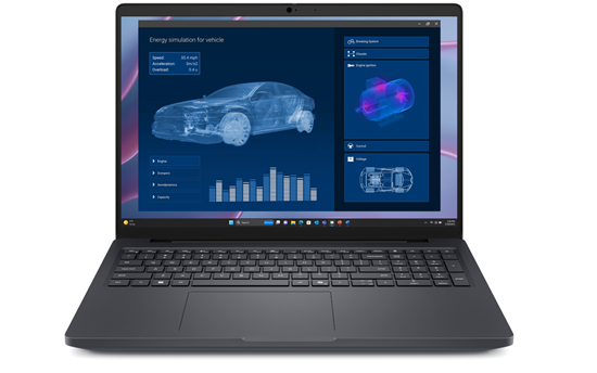 Picture of Dell Pro Max 16 FHD+ AMD Ryzen AI 9 HX PRO 370/64GB/1TB/NVIDIA RTX PRO 1000 Blackwell 8GB/Win11 Pro/ENG Backlit kbd/3Y Basic OnSite Warranty |