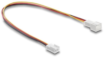 Изображение Delock Fan Extension Cable male to female 3 pin 30 cm