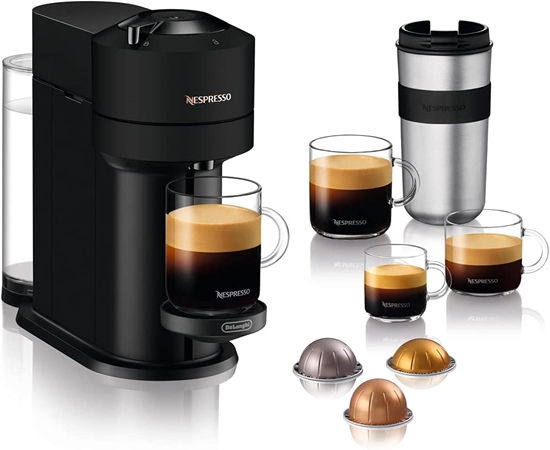 Picture of DeLonghi Nespresso VertuoNext ENV120.BM  capsule machine (black)