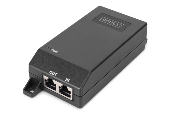 Picture of Digitus Gigabit Ethernet PoE+ injector, 802.3at, 30 W
