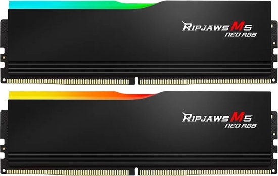 Picture of DIMM 64 GB DDR5-6000(2x 32 GB)Dual-Kit(schwarz, F5-6000J3040G32GX2-RM5NRK, Ripjaws M5 Neo, AMD EXPO)