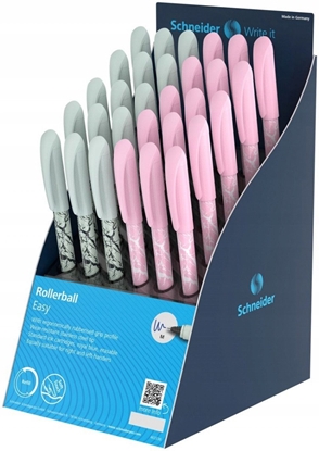 Picture of Display piór kulkowych SCHNEIDER Easy, M, 30 szt., mix kolorów